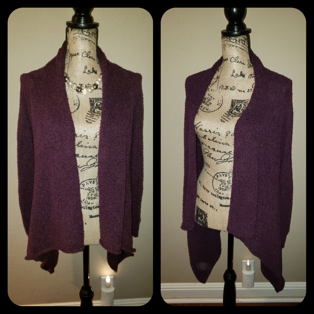Womens Burgundy Sweater M